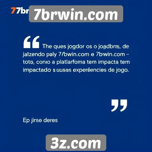 Depoimentos de jogadores sobre 7brwin.com